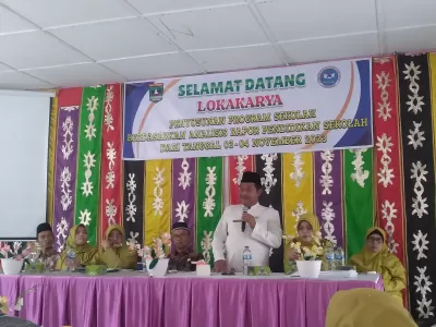 Pembukaan Lokakarya Oleh Kacabdin Wilayah III Solok Raya