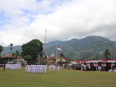 Upacara 17 Agustus 2025